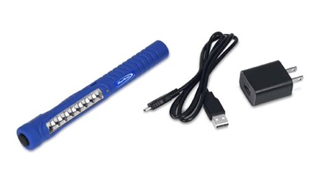 Penlight Rechargeable High Output 7 Led Blue Point