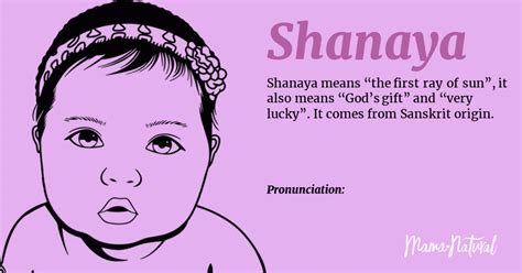 Shanaya Name Meaning Origin Popularity Girl Names Like Shanaya Mama Natural