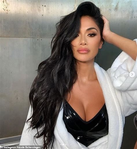 Nicole Scherzinger Puts On A VERY Busty Display In Plunging PVC Dress