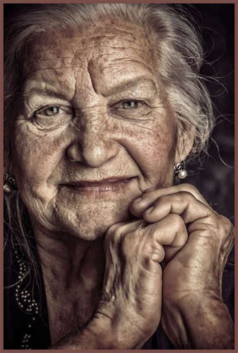 I Welcome You Always Older Woman Portrait Old Faces Face Photography