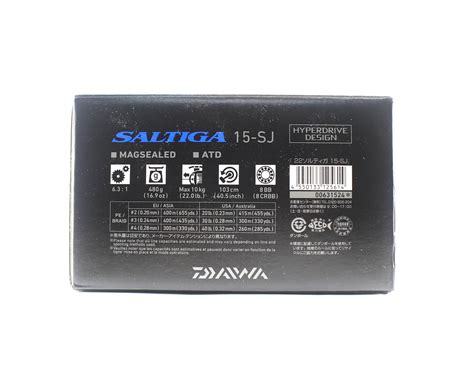 Daiwa Reel Baitcast 22 Saltiga 15 SJ Right Hand 5614