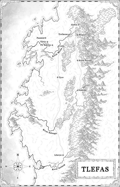 Commission Map Of Tlefas By Stratomunchkin On Deviantart