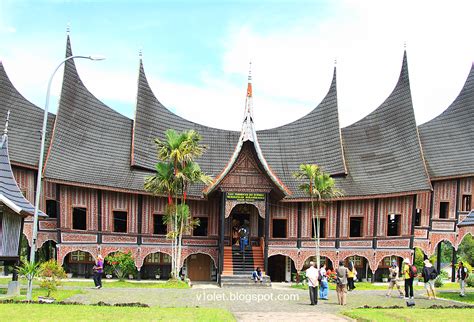 Gambar V1olet Favorite Travel Minangkabau Journey Rumah Gadang Mewarnai