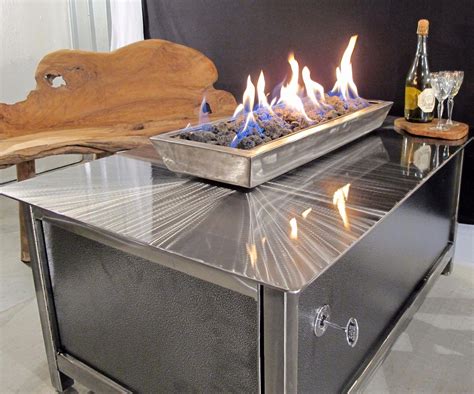 Natural Gas Fire Pit Table Granite Rickyhil Outdoor Ideas Natural