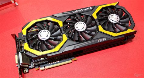 Msi Geforce Gtx 1080 Lightning Fotografiada Actualizado