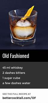 Old Fashioned Cocktail Rye Or Bourbon Photos