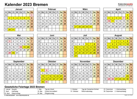 Ferien Bremen 2023 Bersicht Der Ferientermine Rezfoods Resep