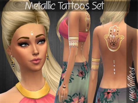 Sims 4 Ccs The Best Tattoos By Luvjake