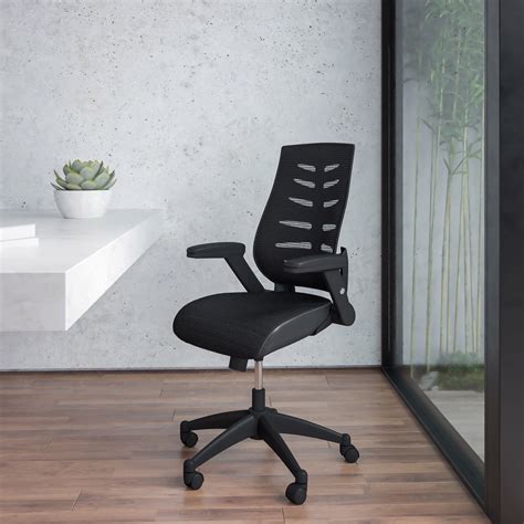 Flash Furniture High Back Designer Black Mesh Executive Swivel Ergonomic Office Chair With