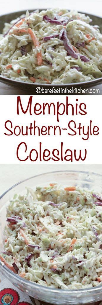 Of chili powder, 1 tsp, cumin, and 1 tsp. Memphis Southern-Style Coleslaw - get the recipe at ...