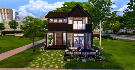The Sims 4 Modern House No Cc Miss Moon