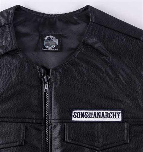 Tommy Flanagan And Ryan Hurst Signed Sons Of Anarchy Vest Inscribed