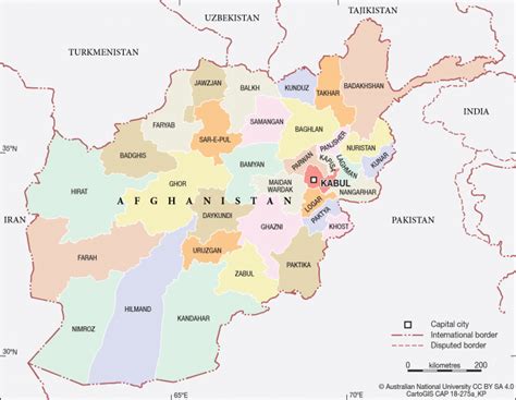 Where Is Afghanistan Located On The Map Geography Of Afghanistan
