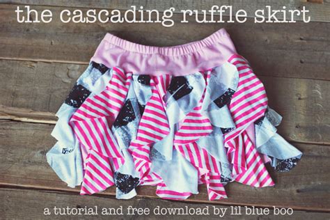 A Cascading Ruffle Skirt A Tutorial And Free Download
