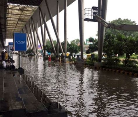 This Is What Heavy Rain And Flood Have Done To Ahmedabad Airport