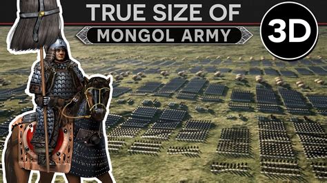 true size of a mongol army experience the endless horde documentary