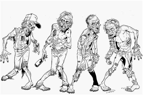 21 Best Drawing Zombies Reference Images On Pinterest Zombies Action