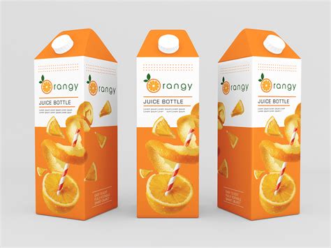 Orange Juice Logo And Bottle Packaging Design Juice Bottle Images