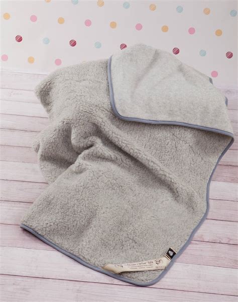 Warm And Natural Merino Wool Baby Blanket Throw 100 Wool