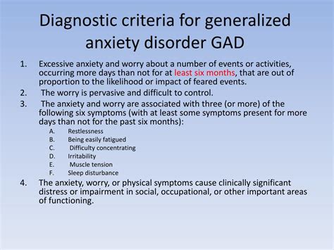 Ppt Anxiety Disorders Powerpoint Presentation Free Download Id2045629