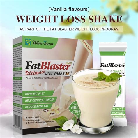 Vanilla Flavours Fat Blaster Diet Shake Milk Shake Detox Flat Tummy Tea