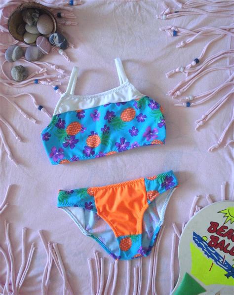 Trajes De Baño Bikini Para Niñas Diseños Y Tallas Varios Bikini Para