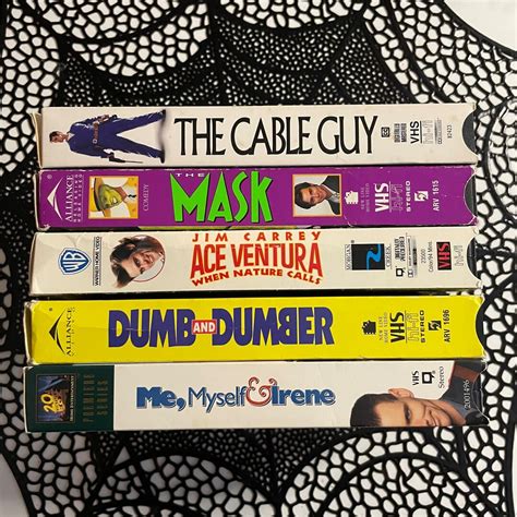Jim Carrey Comedy Vhs Tapes Choose One Etsy