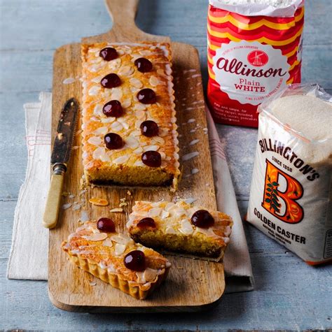 Cherry Bakewell Tart Recipe How To Make Cherry Bakewell Tart Baking Mad