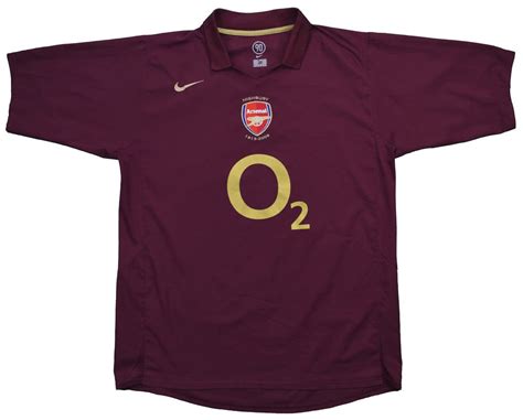 2005 06 Arsenal London Shirt Xl Football Soccer Premier League