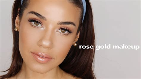 Rose Gold Everyday Makeup Tutorial Eman Youtube