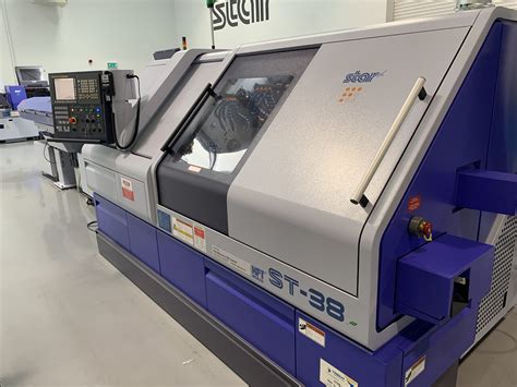 Mtdcnc Star St 38 Sliding Head Lathe Available From Stock