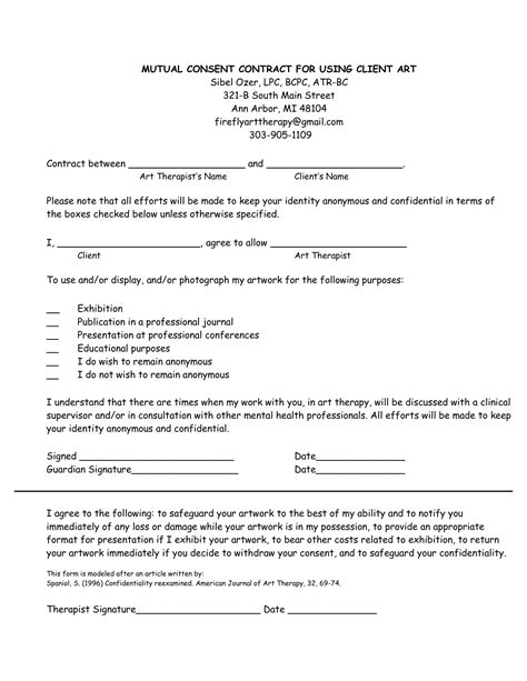 Free 8 Consent Agreement Contract Forms In Pdf Ms Word