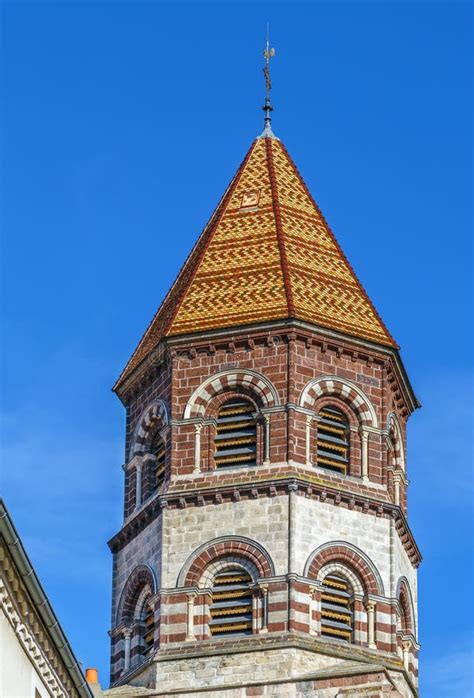 Basilica Of Saint Julien Brioude France Stock Image Image Of