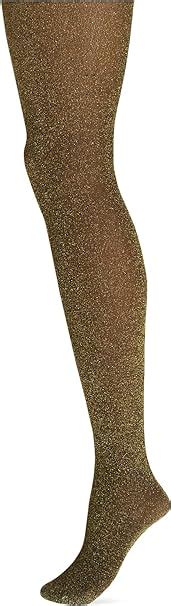 Leg Avenue Womens Lurex Sparkly Shiny Glitter Footed Tights Clothing Shoes And Jewelry