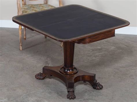 Antique English Rosewood Game Table Circa 1840 At 1stdibs