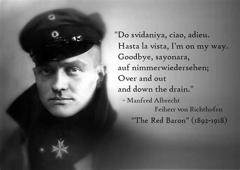 Top 25 Quotes Of Manfred Von Richthofen Famous Quotes And Sayings