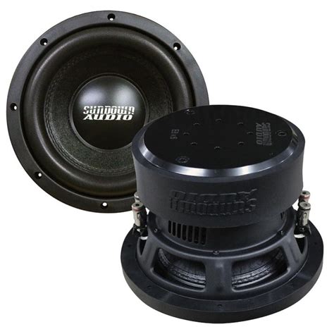 Sundown Audio 8″ Woofer 300w Rms Dual 4 Ohm Voice Coil The Wholesale