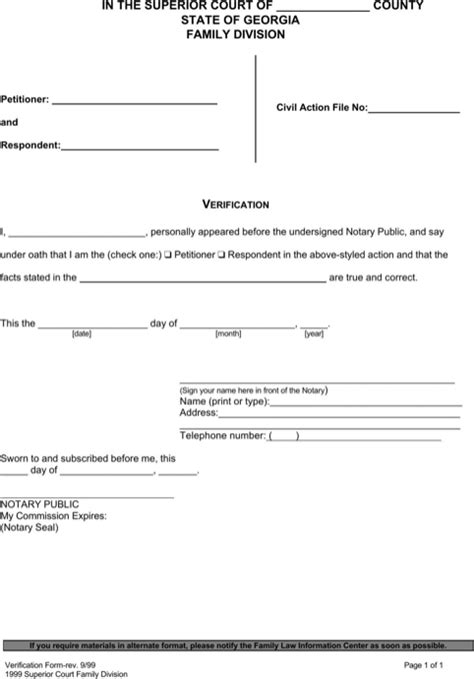 Download Georgia Divorce Papers For Free Formtemplate