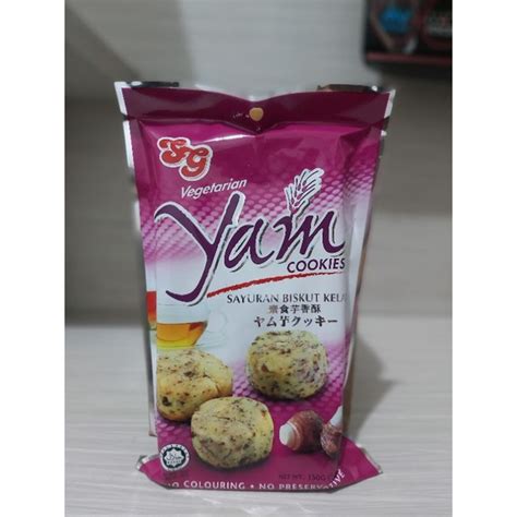 Jual Yam Cookie Vegetaran Biskuit Yam Keladi Shopee Indonesia