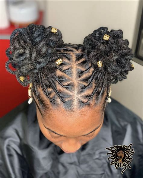 Pin on Loc Life/Styles | Short locs hairstyles, Short dreadlocks styles