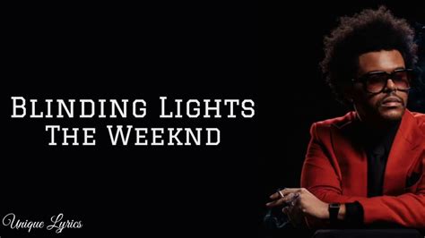 The Weeknd Blinding Lights Lyrics 🎵 Youtube