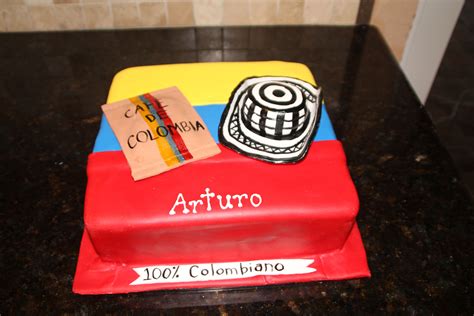 Colombiano Cake Colombian Flag Cake Flag Cake Cake Cake Decorating