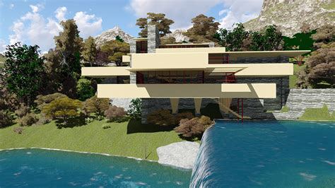 Donatus and bellevue, sits a cottage inspired by the design aesthetic of renowned architect frank lloyd wright, and it's now available to rent. Fallingwater - Frank Lloyd Wright | Architetture dal Mondo ...