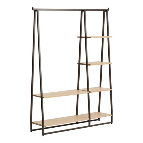 We did not find results for: Wood and Metal Argus Clothing Rack with Shelves by World ...