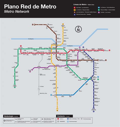 Metro De Santiago De Chile Red Líneas Horarios Y Seguridad