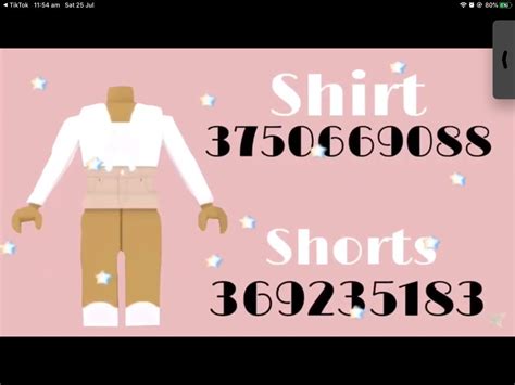 Bloxburg Codes Shorts Passe Deinen Avatar Mit Nike Pro Shorts Und