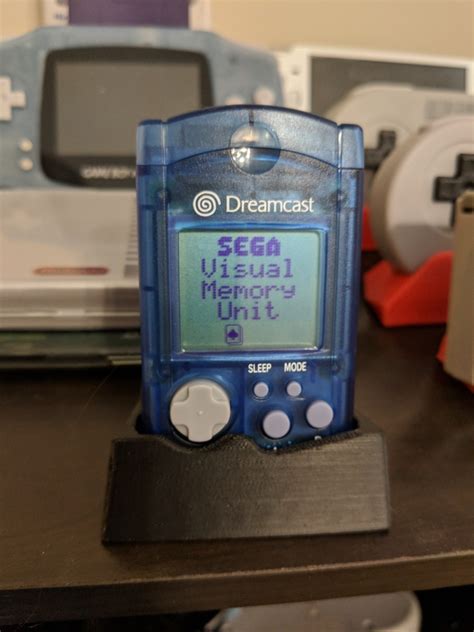 Sega Dreamcast Vmu Display Stand By Collingall Download Free Stl