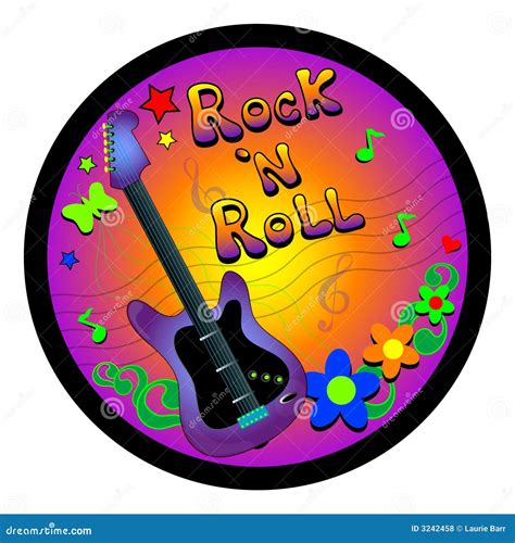 Rock And Roll Cartoon Vector 6971279