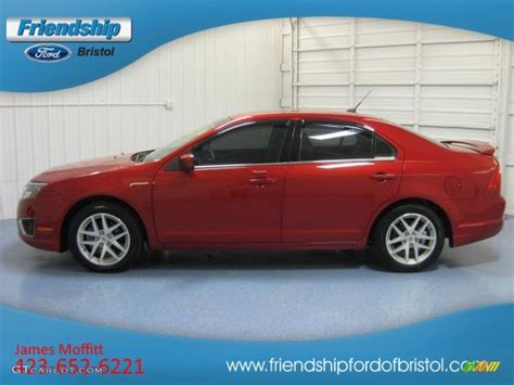 2010 Red Candy Metallic Ford Fusion Sel V6 81634221