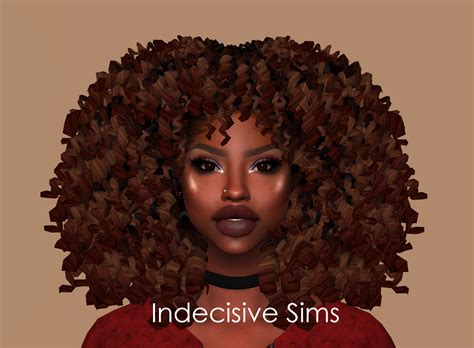 Amma Hair Conversion Nonvme Studios On Patreon Afro Hair Sims Cc